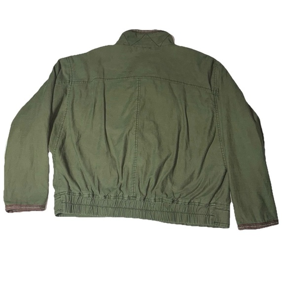 Women's Free People Green Utility Jacket Size Large - Picture 7 of 12